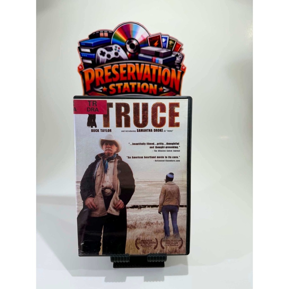 Truce DVD Buck Taylor Samantha Droke Modern Western Drama Anthem Pictures NR